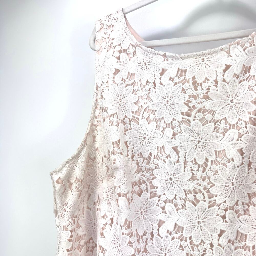 Jessica Howard Lace Dress Size 24W Bridal Cottagecore Coquette - Picture 3 of 9